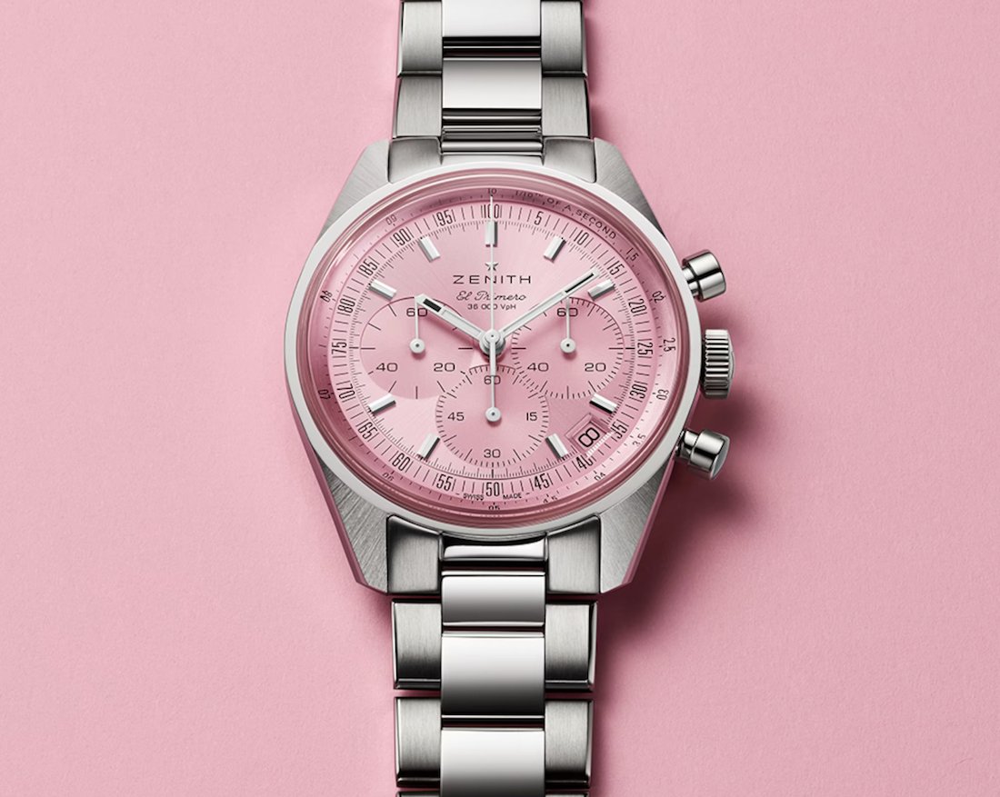 Introducing: Zenith Chronomaster Original Pink. Supporting the